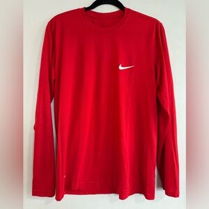 Nike Red Tee with Logo (M)